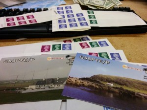 Outgoing QSLs